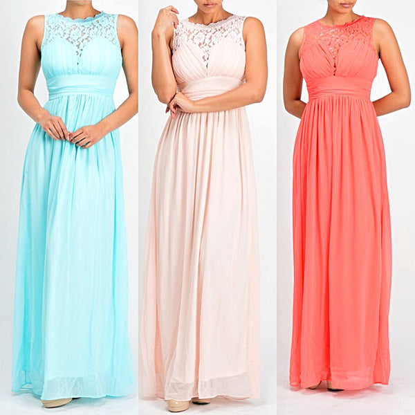 Coral Plus Size Bridesmaid Dresses