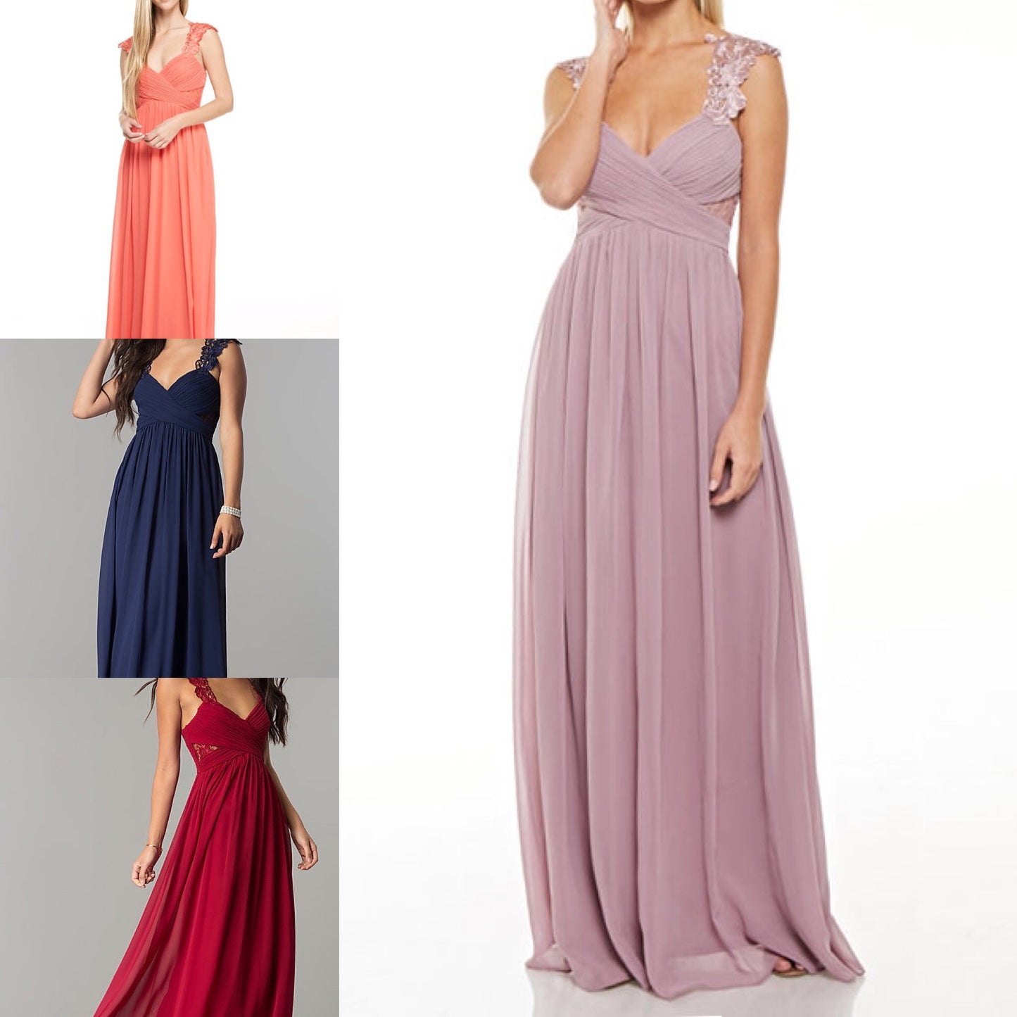 Mauve Bridesmaid Dress