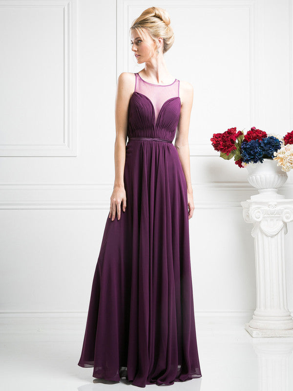 Eggplant Bridesmaid Dress