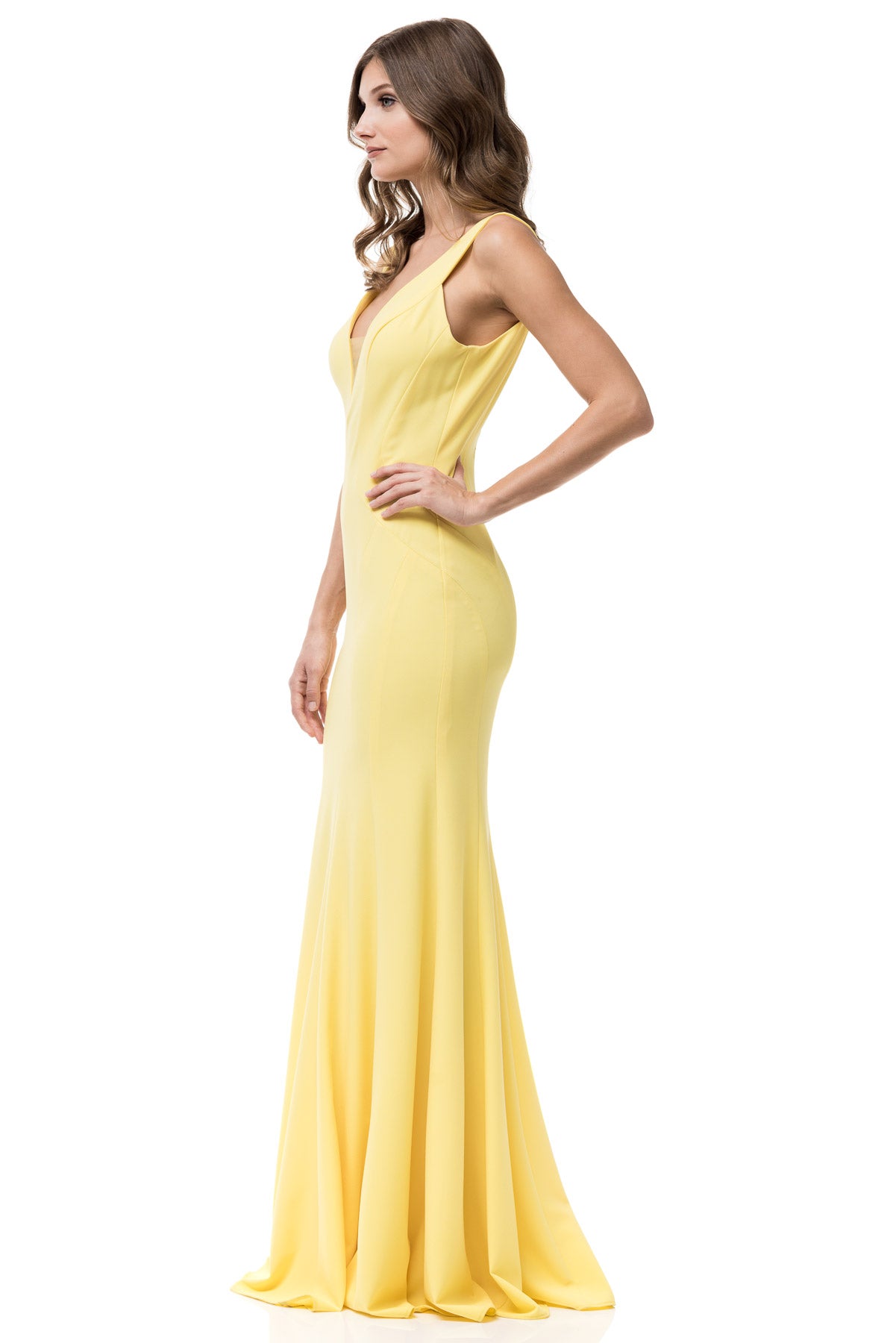 Yellow Evening Gown