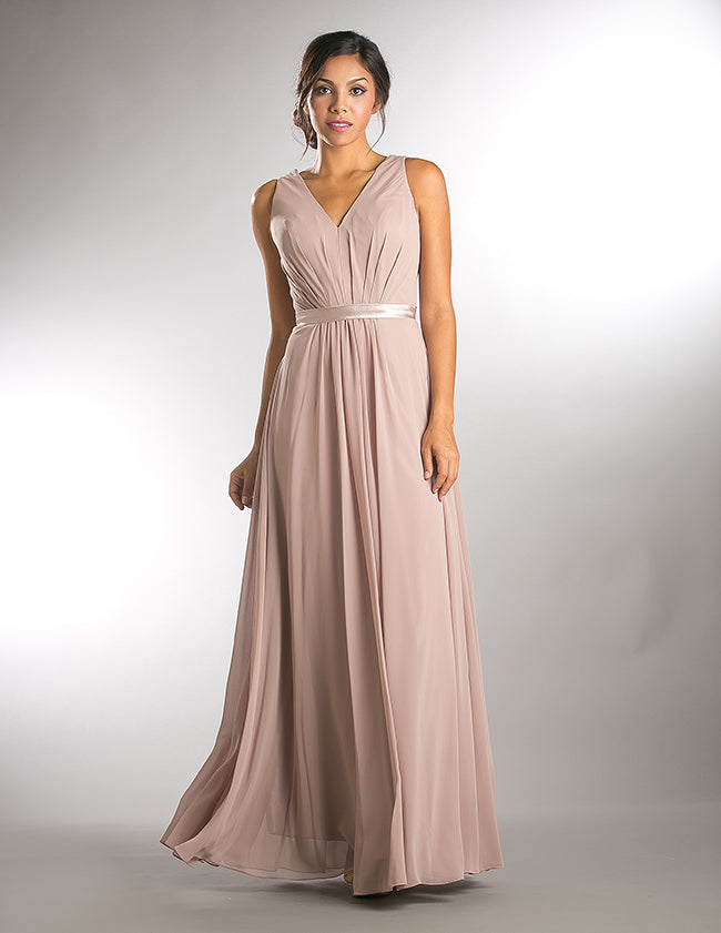 Taupe Bridesmaid Dress