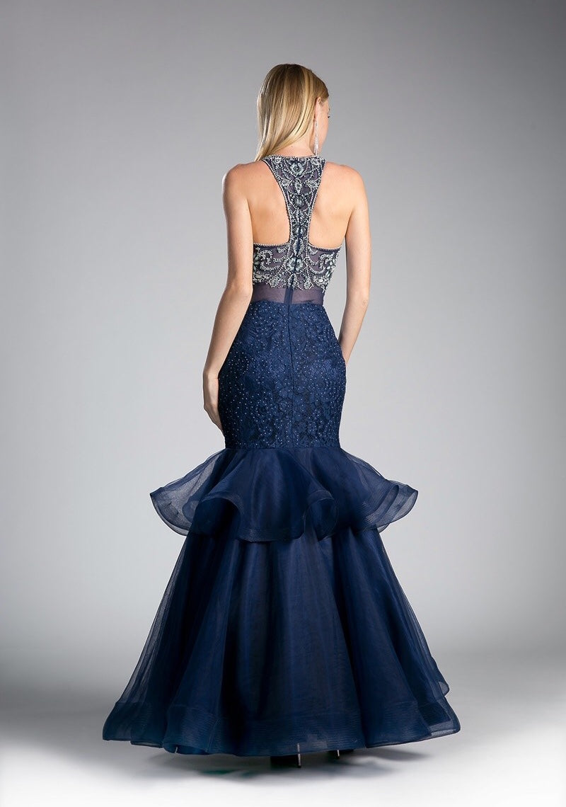 Navy Evening gown