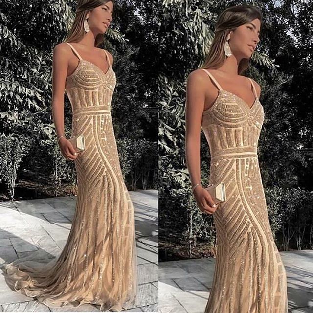 Gold Prom Dress