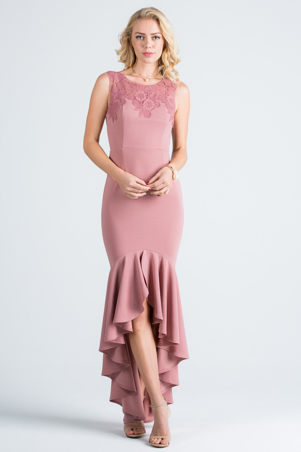 Mauve Bridesmaid Dress