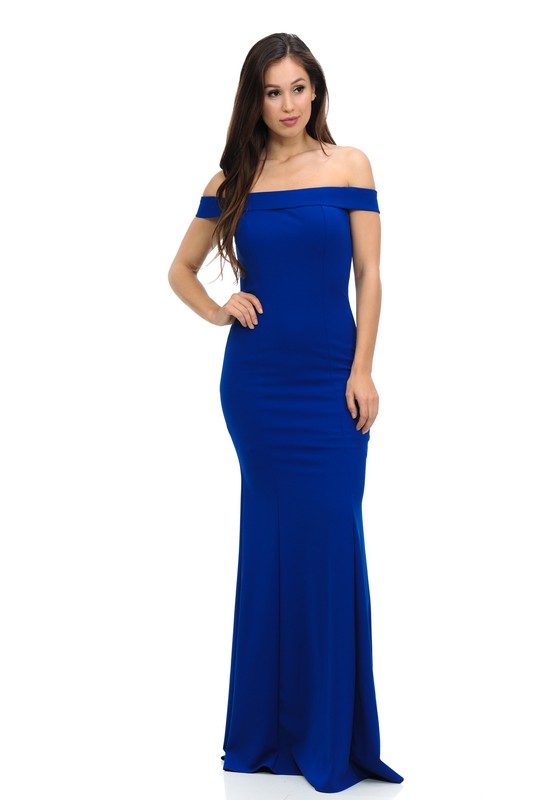 Royal Blue bridesmaid dress